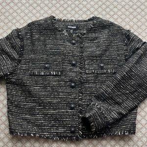 Womens Express tweed coat NWT